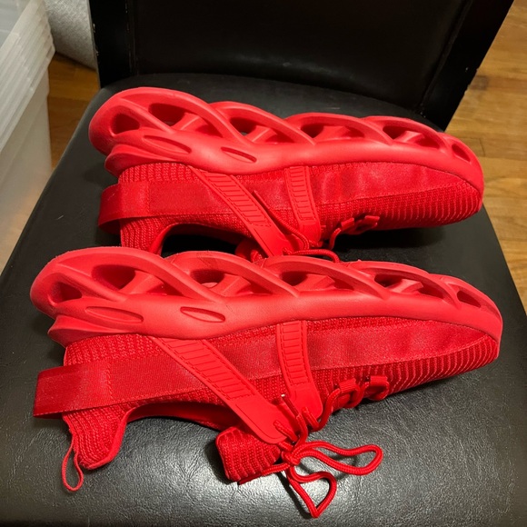 Red Women's Sneakers - Picture 5 of 6